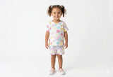 Matalan girls colorful shirt & shorts set (set of 2)