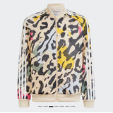 Adidas girls multicolor splash zipped pullover
