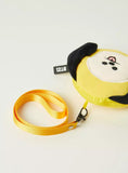 BT21 yellow plush pouch