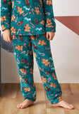 Max ginger man fleece pyjama set (set of 2) (Winter)