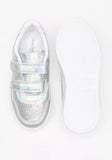 Florabella silver glittery textured shoes