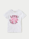 Juniors love your life shirt & Pyjama set (set of 2)