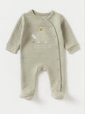Juniors turtely cute green padded sleepsuit (winter)