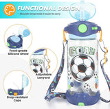 R&B goal water bottle