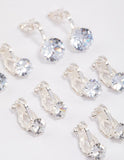 Lovisa silver beads dynamite clip on earrings (Pack of 5) (Jewellery)