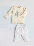 Juniors sweetest fruits shirt & Pyjama set (set of 2)