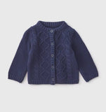 Matalan navy knitted cardigan (Winter)
