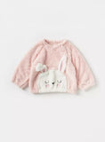Juniors Fleece Pink Bunny Shirt & Jog Pants (Set Of 2) (winter)