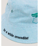 Boys Green Crocodile Cap