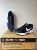 Nike revolution black textured shoes (Box Packaging)