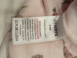 Juniors pink bunny fleece sleepsuit (winter)