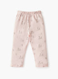 Juniors pink bunny & mommy shirt & Pyjama set (set of 2)
