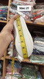 Matalan strawberry girls canvas shoes