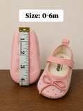 Giggles polka dot infant shoes