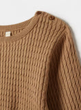 Giggles brown knitted pullover (Winter)