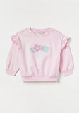 Juniors love embroidered sweatshirt (Winter)