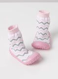 Juniors pink striped skidders