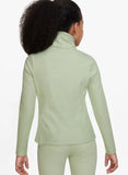 Nike green girls turtle neck shirt