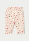 Juniors all over small fruits printed shirt & pyjama set (set of 2)