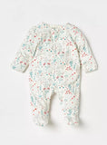 Juniors floral print fleece sleepsuit (Winter)