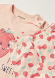 Juniors hey I'm Berry sweet shirt & Pyjama set (set of 2) (Summer)