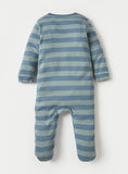 Juniors giraffe & stripe printed sleepsuit
