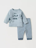 Juniors my little one printed shirt & pyjama set (set of 2)