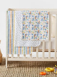 Juniors vehicles flannel blanket (set of 3)