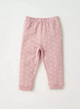Juniors pink dancing rabbit shirt & pyjama set (set of 2)