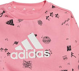 Adidas pink sweatshirt & Jog set (set of 2) (Winter)