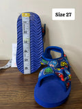 Marvel avengers blue sandals