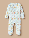 Juniors colorful lion applique sleepsuit