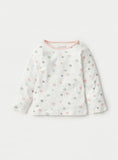 Juniors all over pastel stars printed shirt & pyjama set (set of 2)
