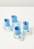 Juniors Donald number one duck bib & booties (set of 4)