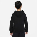 Nike black logo hoodie (winter)