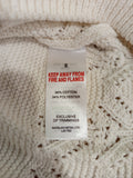 Matalan women's knitted ecru collar pullover (Winter)