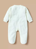 Juniors fox ribbed fleece sleepsuit (winter)