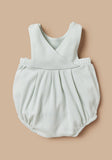 Giggles bow embellished half romper (Summer)