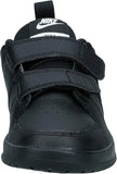 Nike solid black Pico 5 perforated shoes (Box Packaging)
