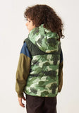 Juniors camouflage printed hooded jacket (Winter)