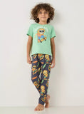Juniors skater zone shirt & Pyjama set (set of 2) (Summer)