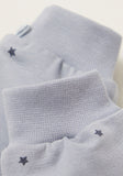 Juniors All-over printed with stars Organic Mittens
