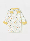 Juniors all over star fleece Bathrobe