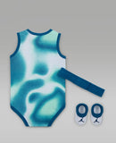 Nike teal tie & die printed starter set (Pack Of 3) (Box Packaging)