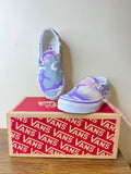 Vans girls splash slip on shoes (Box Packaging)