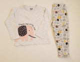 R&B dream big elephant shirt & Pyjama set (set of 2)