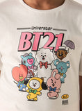 BT21 girls printed shirt & pyjama set (set of 2) (Summer)