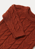 Matalan cable knit brown pullover (Winter)