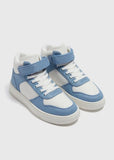 Matalan Girls blue colorblock High Top Shoes