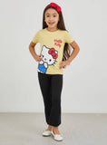 Juniors girls black flared leggings